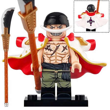 Boneco bloco de Montar One Piece Edward Newgate – Barba Branca