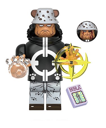 Boneco Bloco de Montar Bartholomew Kuma One Piece