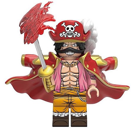 Boneco Bloco de Montar Gol D. Roger One Piece