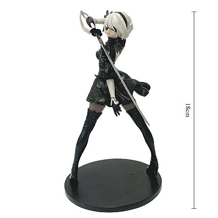 Boneco Yorha Nier Automata 2B - 18cm