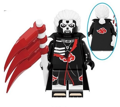 Boneco Bloco de Montar Hidan Akatsuki