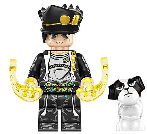 Boneco Bloco de Montar JoJo's Bizarre Adventure – Jotaro Kujo