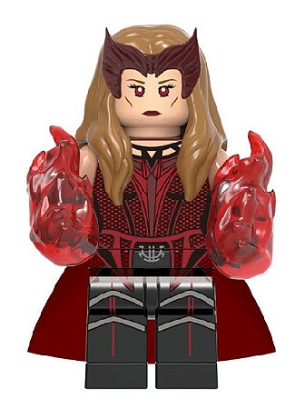 Boneco Bloco de Montar Scarlet Witch – Wanda Marvel