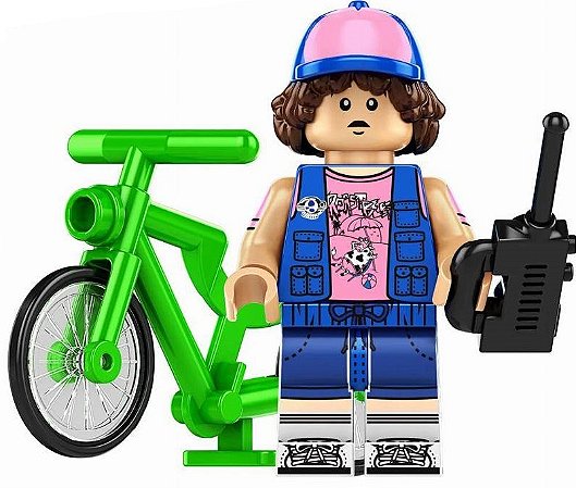 Boneco Bloco de Montar Stranger Things Dustin Henderson