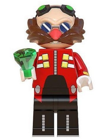 Boneco Bloco de Montar Sonic – Doutor Eggman Robotnik