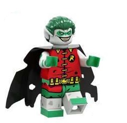 Boneco Bloco de Montar Robin Zombie DC