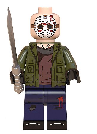 Boneco Bloco de Montar Jason Voorhees - Terror