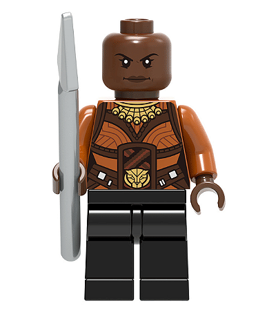 Boneco Bloco de Montar Pantera Negra Okoye Dora