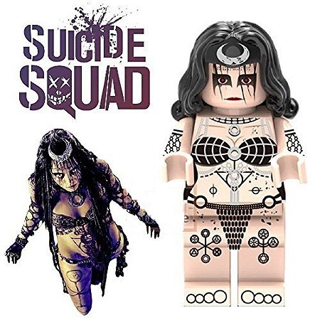 Boneco Bloco de Montar Esquadrão Suicida Magia