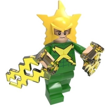 Boneco Bloco de Montar Electro Marvel