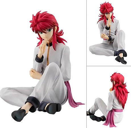 Boneco Yu Yu Hakusho Kurama Youko - Sentado
