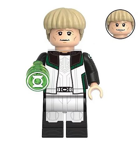 Boneco Bloco de Montar Green Lanterna - Guy Gardner