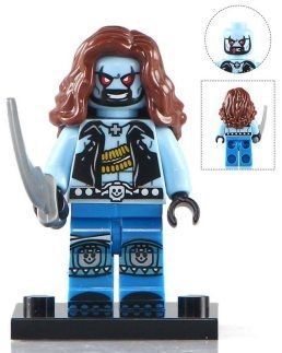 Boneco Bloco de Montar Lobo Anti-herói