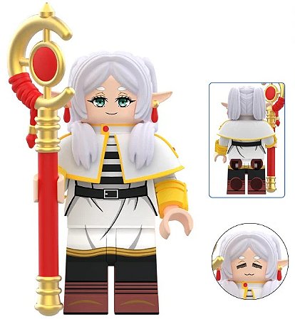 Boneco Bloco de Montar Elfa Frieren