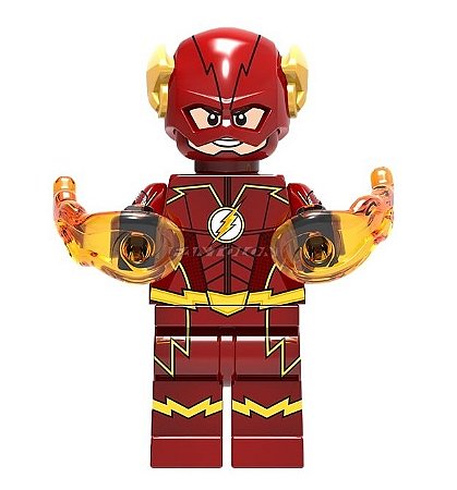Boneco Bloco de Montar The Flash Liga da Justiça