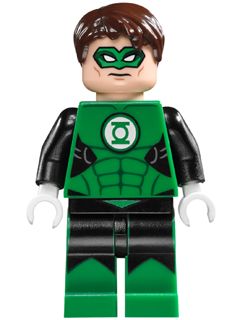 Boneco Bloco de Montar Lanterna Verde Hal Jordan HQs