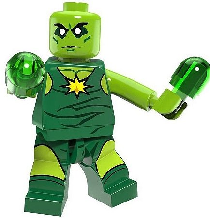 Boneco Bloco de Montar Radioactive Vilão HQs