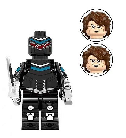 Boneco Bloco de Montar Vigilante DC Adrian - Peacemaker