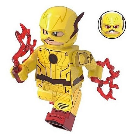 Boneco Bloco de Montar Flash Reverse DC