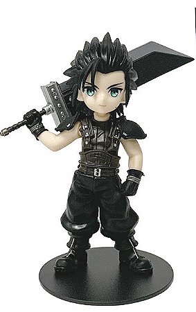 Boneco Final Fantasy Cloud Strife Square Zack Fair Remake VII