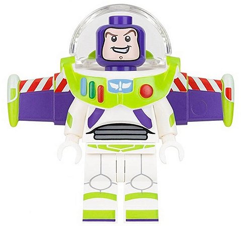 Boneco Bloco de Montar Toy Story Buzz Lightyear
