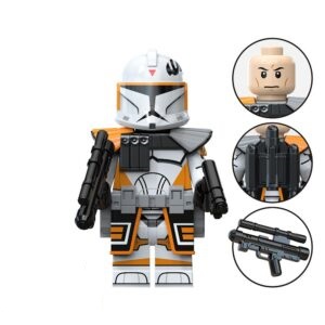Boneco Bloco de Montar Clone Trooper Star Wars