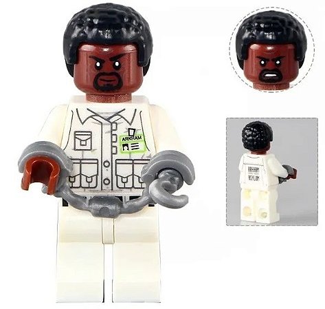 Boneco Bloco de Montar Aaron Cash oficial do DPGC - Batman