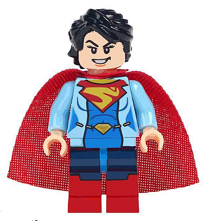 Boneco Bloco de Montar Superwoman Rebirth