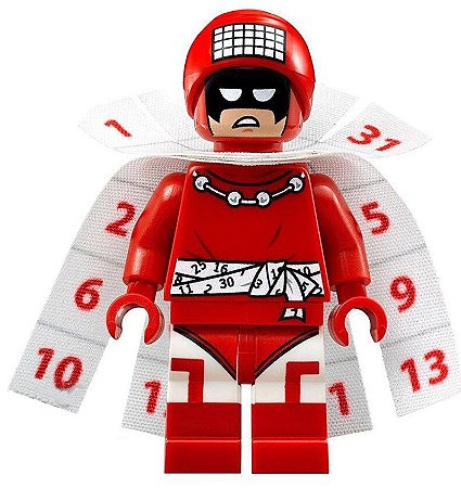 Boneco Bloco de Montar Vilão Homem Calendário DC