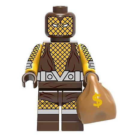 Boneco Bloco de Montar Super Vilão Shocker
