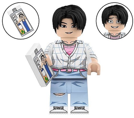 Boneco Bloco de Montar Jinu Guerreiras do K-Pop