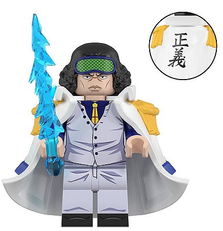 Boneco Bloco de Montar Kuzan One Piece