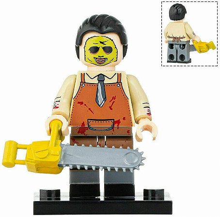 Boneco Bloco de Montar Massacre da Serra Eletrica - Terror