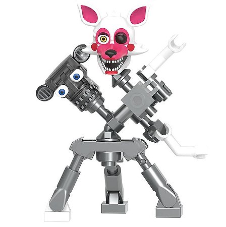Boneco Bloco de Montar Mangle Five Nights at Freddy's