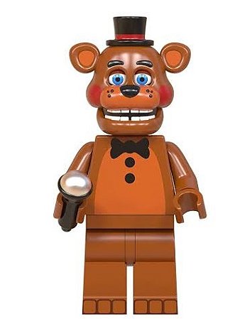 Boneco Bloco de Montar Toy Freddy Five Nights at Freddy's