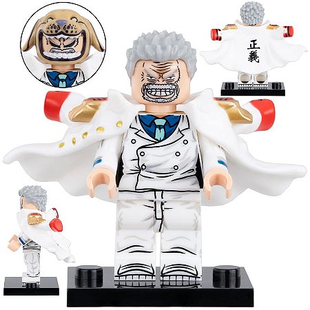 Boneco Bloco de Montar One Piece Monkey D. Garp