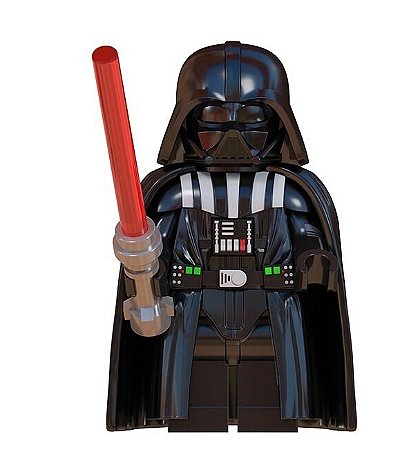 Boneco Bloco de Montar Darth Vader Star Wars