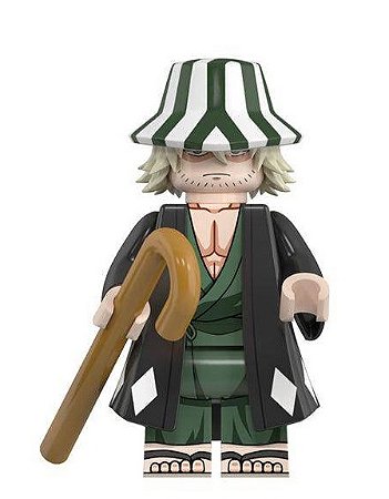 Boneco Bloco de Montar Kisuke Urahara - Bleach