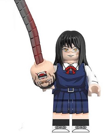 Boneco Bloco de Montar Asa Mitaka Chainsaw Man