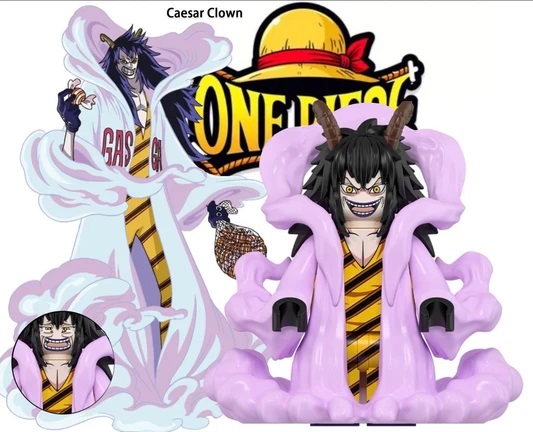 Boneco Bloco de Montar Caesar Clown One Piece