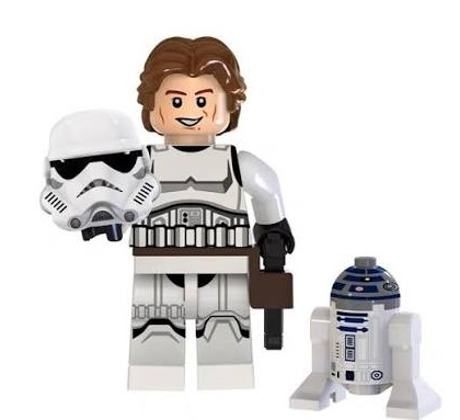 Boneco Bloco Montar Han Solo Trooper Star Wars