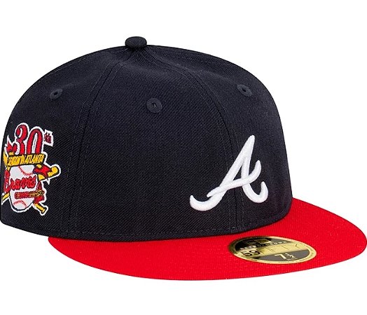 BONÉ NEW ERA 59FIFTY RETRO CROWN "BRAVES ANNIVERSARY"