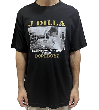 CAMISETA DOPEBOYZ "J DILLA - UNDERGROUND HIP-HOP"