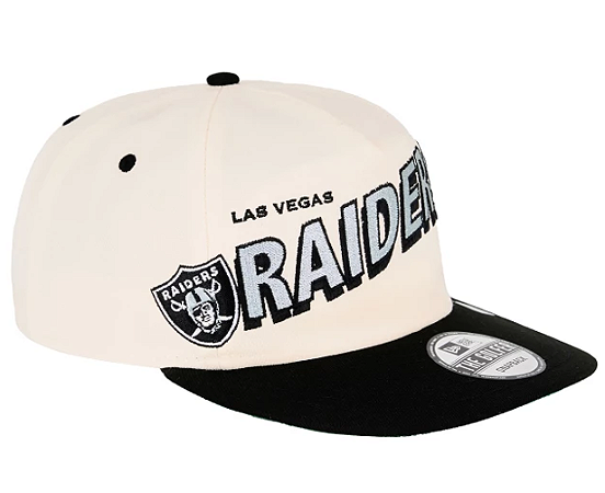 BONÉ NEW ERA GOLFER "LAS VEGAS - RAIDERS"