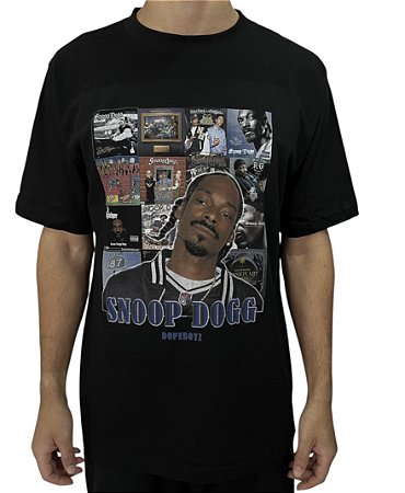 CAMISETA DOPEBOYZ "SNOOP DOGG - ÁLBUNS"