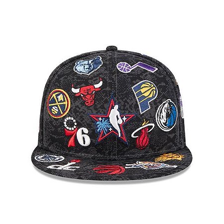 BONÉ NEW ERA 59FIFTY "ALL NBA LEAGUE"
