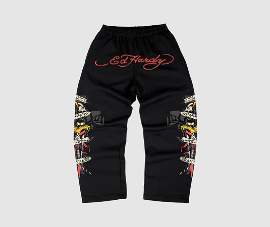 CALÇA MOLETOM ED HARDY x MATUÊ "BY MATUÊ"