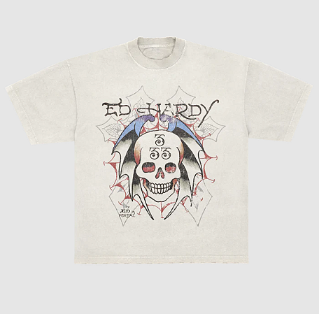 CAMISETA ED HARDY x MATUÊ "BAT SKULL"