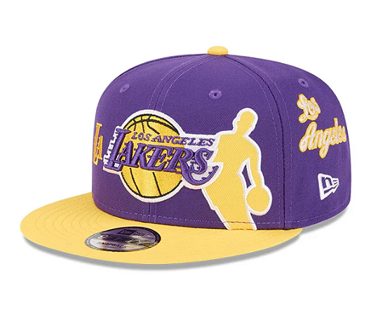 BONÉ NEW ERA 9FIFTY HARDWOOD "LOS ANGELES - LAKERS"