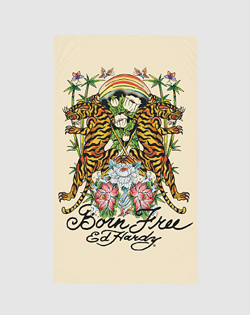 CANGA DE PRAIA ED HARDY "BORN FREE"